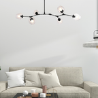 Kirae Nordic Modern Glass Pendant Light Clear Bubble