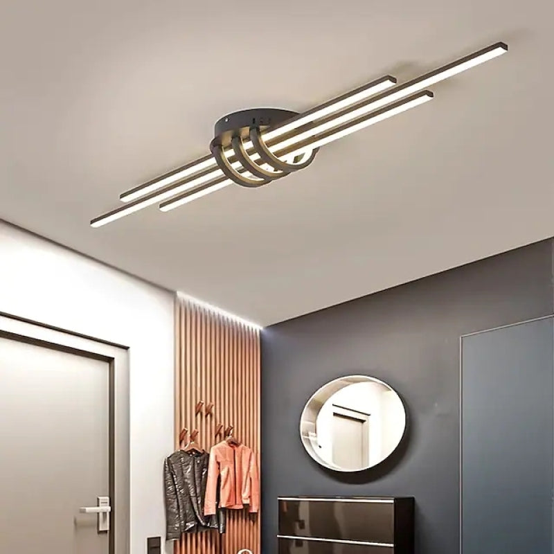 Arisha Modern LED Ceiling Light Black/White Living Room