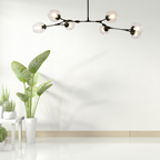 Kirae Nordic Modern Glass Pendant Light Clear Bubble