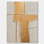 Wall Art Abstract Painterly Clean Minimalist