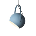 Aira Colorful Art Deco Pendant Light, Spherical,  Bedroom