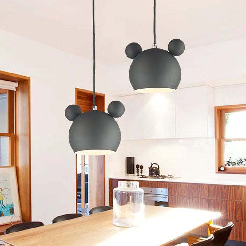 Valentina Mouse Head Pendant Light, 5 Colour