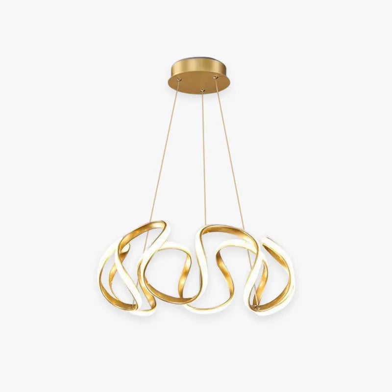 Clyra Modern Irregular Flower Pendant Light, 3 Colors