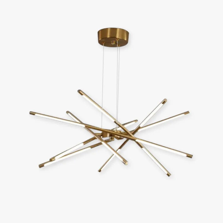 Arisha Pendant Light, Black/Gold, 6/8/10/12 Heads