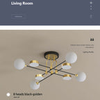 Valentina Industrial Modern Ceiling Light