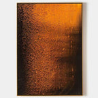 Burnt Orange Gradient Texture Oil Painting