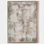 Soft Neutral Textured Brushstroke Oil Painting
