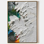 Color Accents Impasto Painting