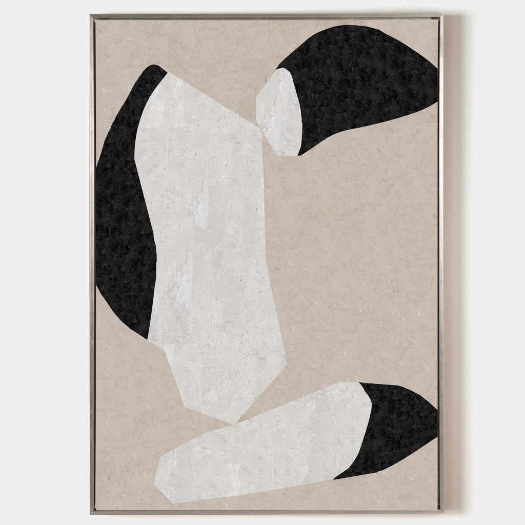 Organic Pebble Abstract Painting