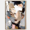 Elias Colorful Portrait Painting