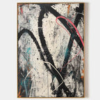Wall Art Abstract Expressionist Graffiti Bold