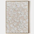 Fleur Plaster Art Texture Wall Art Painting