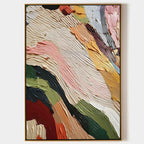 Caspian Colorful Painting Wall Art