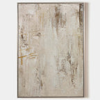 Earthy Minimalist Abstract Painting Vertical