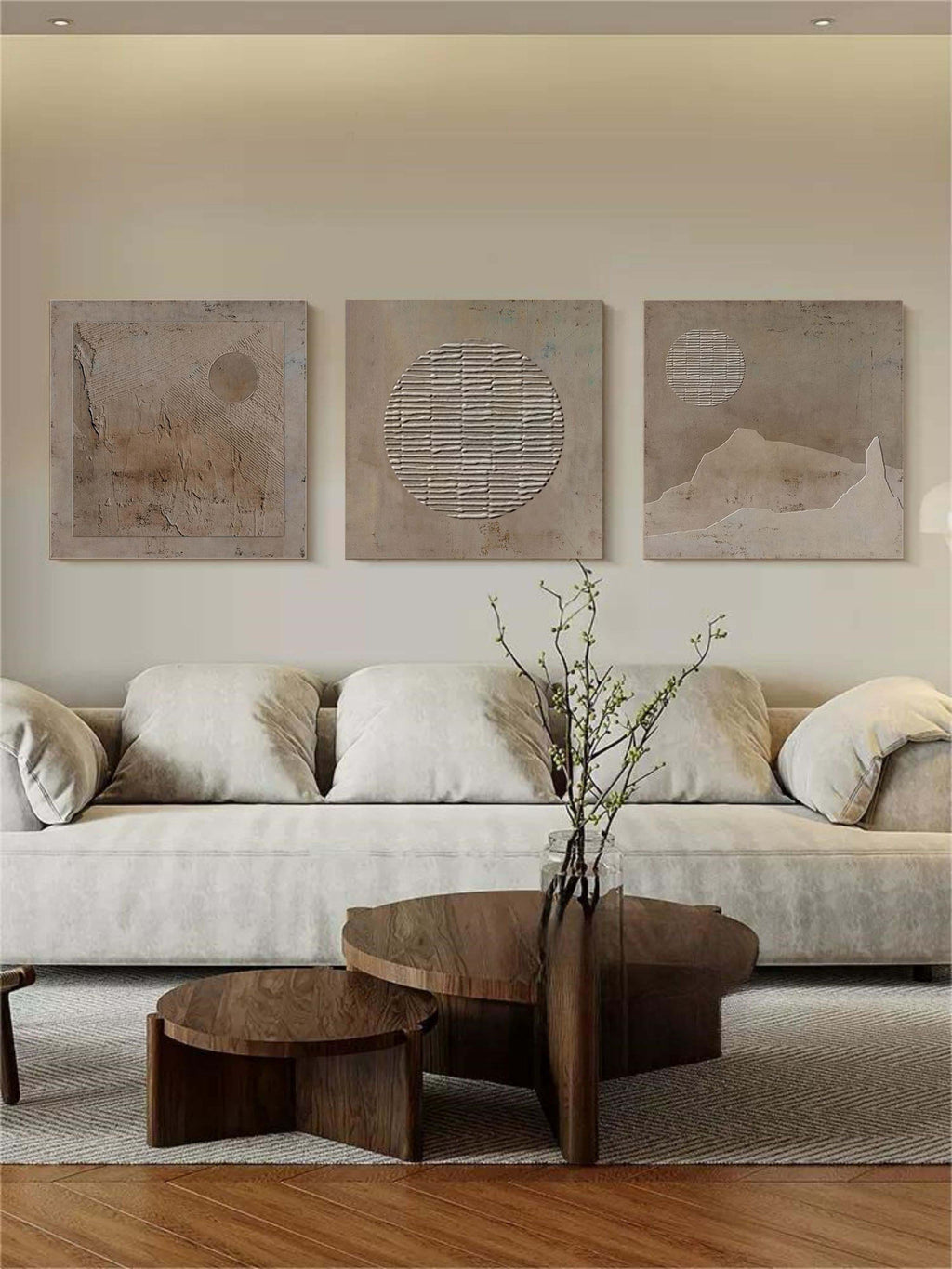 Wall Art Abstract Contemporary Serene