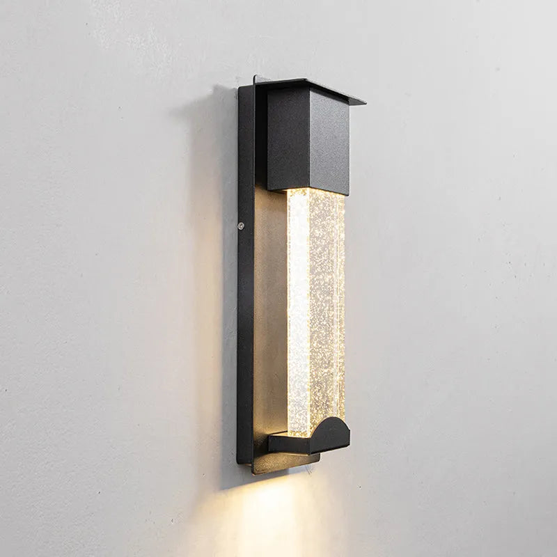 Beryn Outdoor Wall Lamp, Steady/Sensor Lights