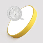 Valentina Ceiling Light Rond Flush Mount, Yellow/Blue/Green/Pink/Grey, Bedroom