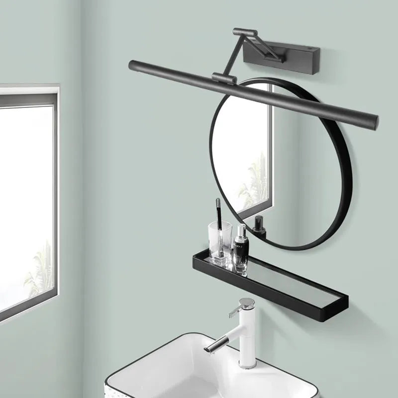Volo Modern Linear Mirror Front Vanity Metal LED Wall Lamp