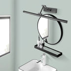 Volo Modern Linear Mirror Front Vanity Metal LED Wall Lamp