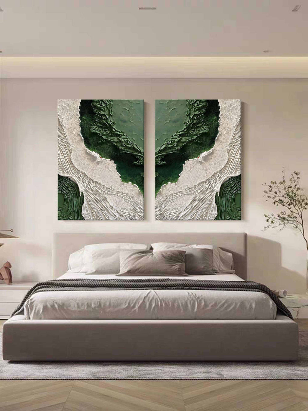 Wall Art Abstract Irregular Wavy Modern