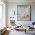 Coastal Tone Oil Painting Textured
