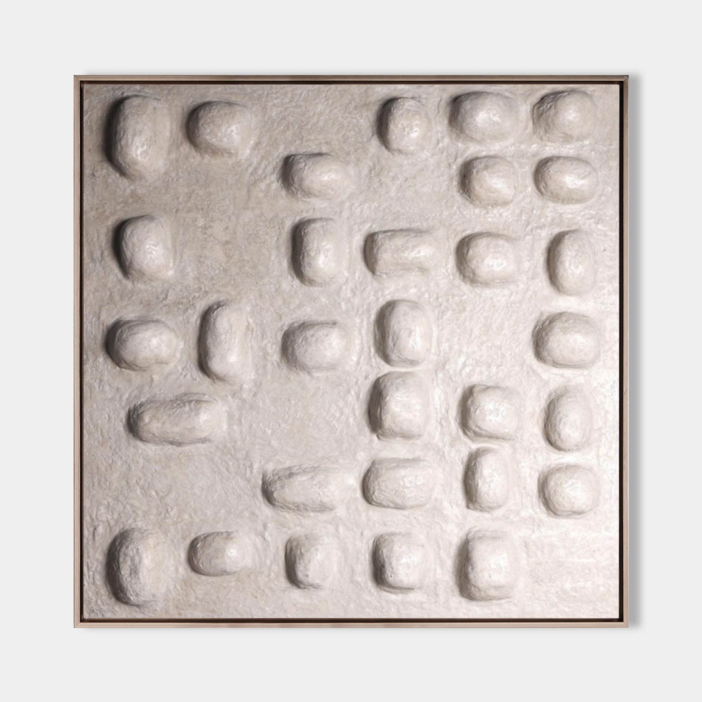 Wabi Sabi 3D Granular Texture Wall Art Minimalist Decor