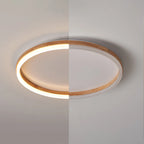 Tomo Flush Mount Ceiling Light Wood