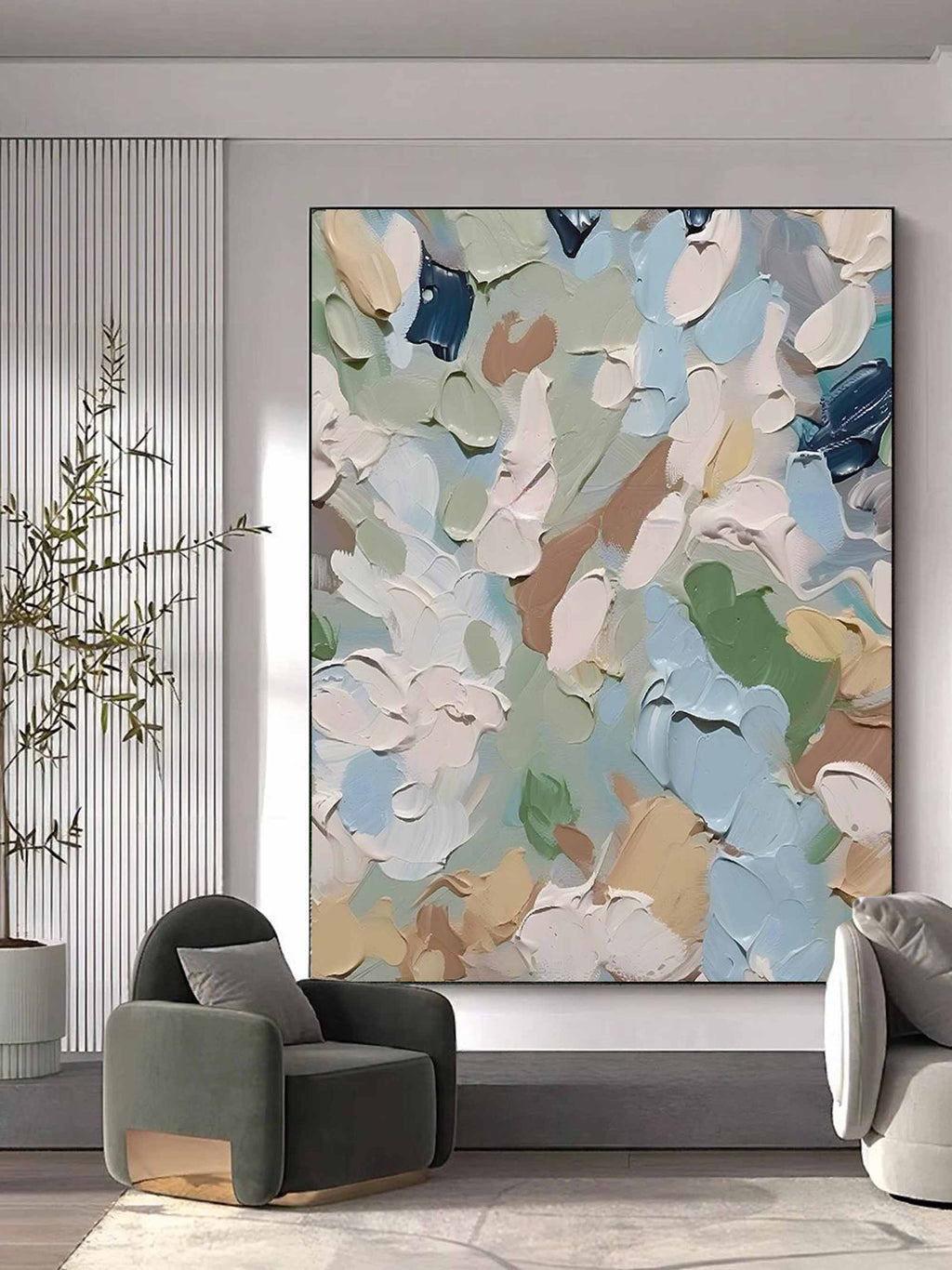 Pastel Impasto Texture Painting