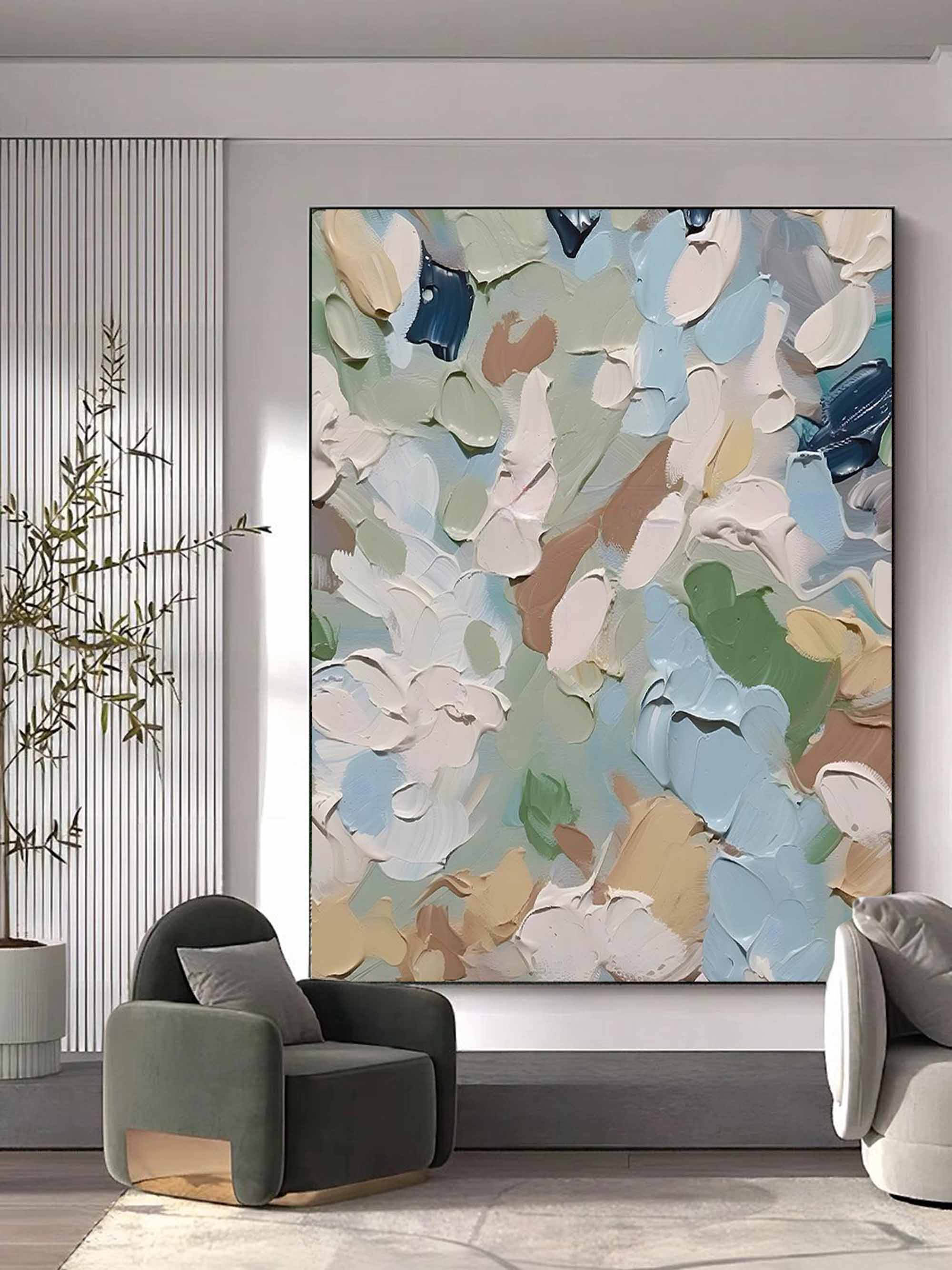 Pastel Impasto Texture Painting