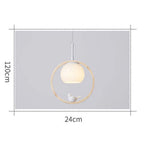 Arisha Wood Bird Aisle Pendant Light  Porch Light
