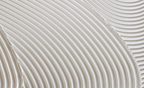 Wabi-Sabi Flowing Lines Bas-Relief Painting