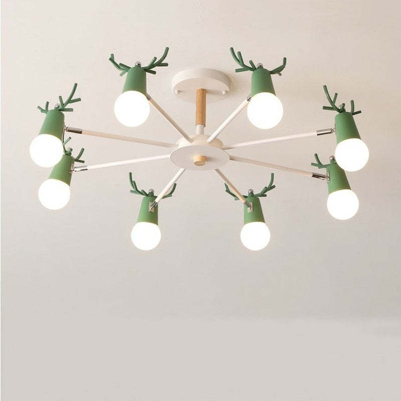 Valentina Deer Pendant Light, 7 Colour, 4 Style