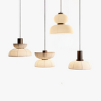 Muto Retro Fabric & Metal Pendant Light, 2 Style