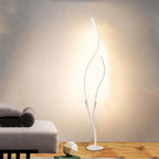 Louise Modern Simple Floor Lamp, Black & White