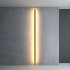 Gravo Minimalist Linear Metal/ Wall Lamp, Gold/Black/White