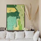 Wall Art Abstract Energetic Playful Modern