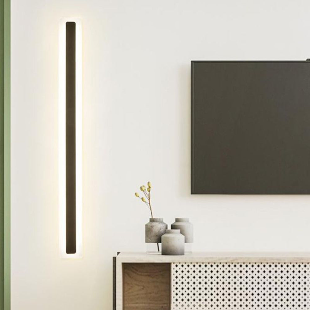 Arisha Minimalist Linear Metal/ Wall Lamp, Bathroom