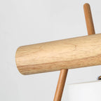 Muto Bird Pendant Light Wood, 2/3 Heads
