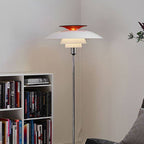 Salgado Modern Flying Saucer Metal Floor Lamp