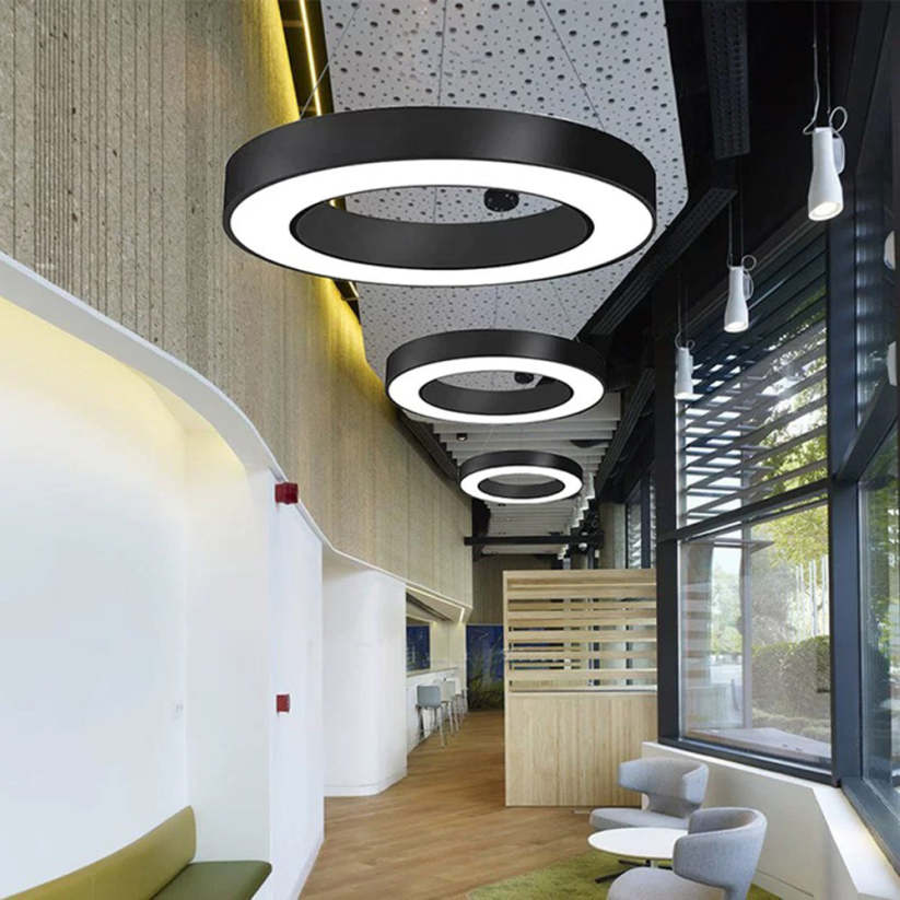Arisha Minimalist Ring  Pendant Light, Bedroom