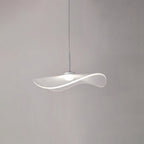 Arisha Designer Lotus Leaf Shaped Metal Pendant Light,White