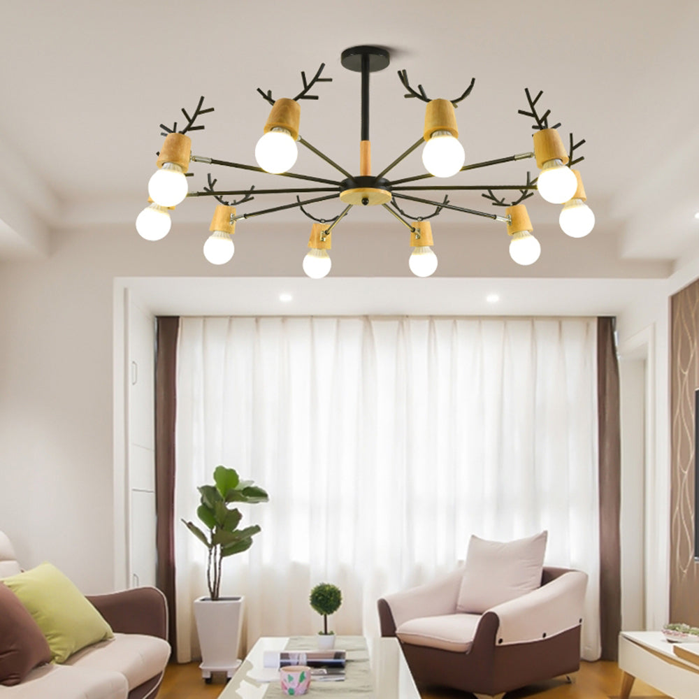 Valentina Deer Pendant Light, 7 Colour, 4 Style