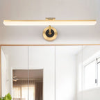 Arisha Vintage Linear Metal/ Wall Lamp, Black/Gold
