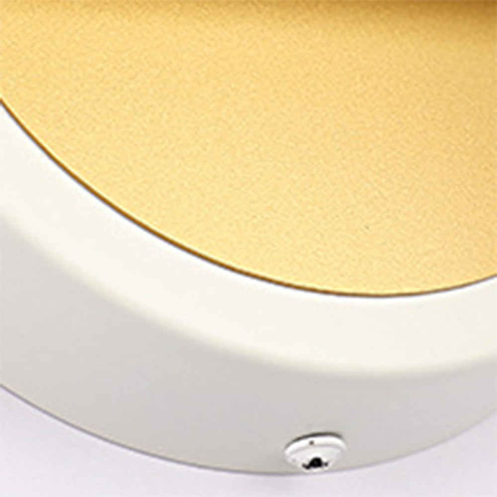 Arisha Modern Deer Metal/ Wall Lamp, Gold & White, Bathroom