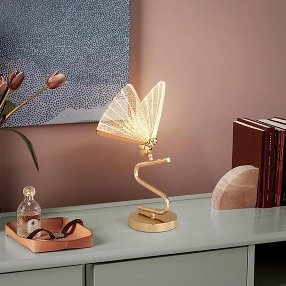 Modern Butterfly Chandelier Table & Floor Lamp, 4 Styles
