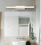Arisha Modern Rectangular Metal Modern Wall Lamp, Silver