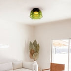 Aria Modern Simple Creative Glass Flush Mount Ceiling Light