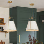 Ritta  Pendant Light  Fabric Dinging Room Modern Conical