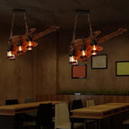 Epoch Farmhouse Guitar Pendant Light, Metal/Wood, Walnut