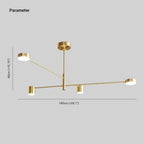 Arisha Pendant Light Branch Industrial Black/Gold, Bedroom